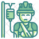 Worker Injury Icon