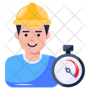 Worker Performance Icon