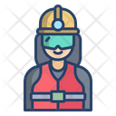 Worker Woman Icon