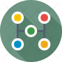 Networking Workflow Process Icon