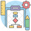 Flowchart Flow Diagram Workflow Process Icon