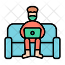 Working From Home Icon