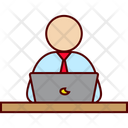 Laptop Work Working Icon