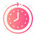 Working Time Time Clock Icon