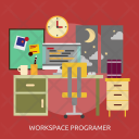 Workspace Programer Building Icon