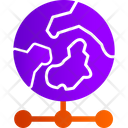World Grid Icon