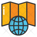 World Map Global Icon