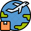 World Shipping Worldwide Global Icon