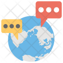 Global Communication Worldwide Icon
