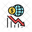 Worldwide Economy Crisis Icon