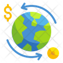 Worldwide Money Transfer Icon