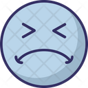 Worried Confused Emoticons Icon