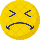 Worried Confused Emoticons Icon