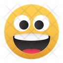 Worried Smile Laugh Icon