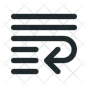Wrap text  Icon