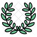Wreath Leaves Icon