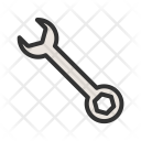 Simple Wrench Tool Icon