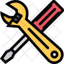 Wrench Screwdriver Repair Icon