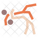 Wrestling Judo Fight Icon
