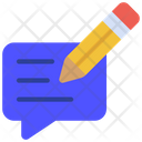 Write Comments Icon
