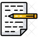 Writing Writing Tool Document Icon
