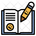 Diary Writing List Icon