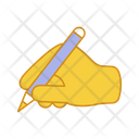 Writing hand  Icon
