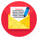 Writing Mail Icon