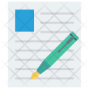 Writing Paper Icon