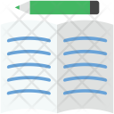 Writing Sheet Editing Icon