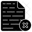 Wrong File  Icon