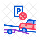 Wrong Parking Icon