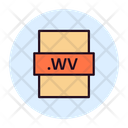 File Type Wv File Format Icon