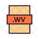 Wv File Wv File Format Icon