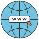 Domain Network Domain Www Icon