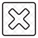X button  Icon