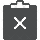 X Clipboard Icon
