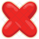 X Cross  Icon
