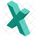 X Letter アイコン