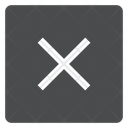 X Square Icon