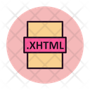 File Type Xhtml File Format Icon