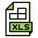 Xls File Format Icon
