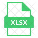 Xlsx Xlsx File Excel Icon