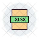 File Type Xlsx File Format Icon