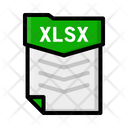 File Xlsx Document Icon