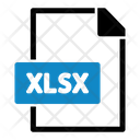 Xlsx Spreadsheet Document Icon