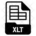 Xlt file Icon