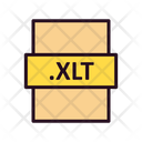 Xlt File Xlt File Format Icon