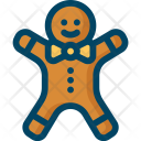 Xmas Christmas Gingerbread Icon