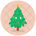 Xmas Tree Christmas Tree Decorated Tree Icon
